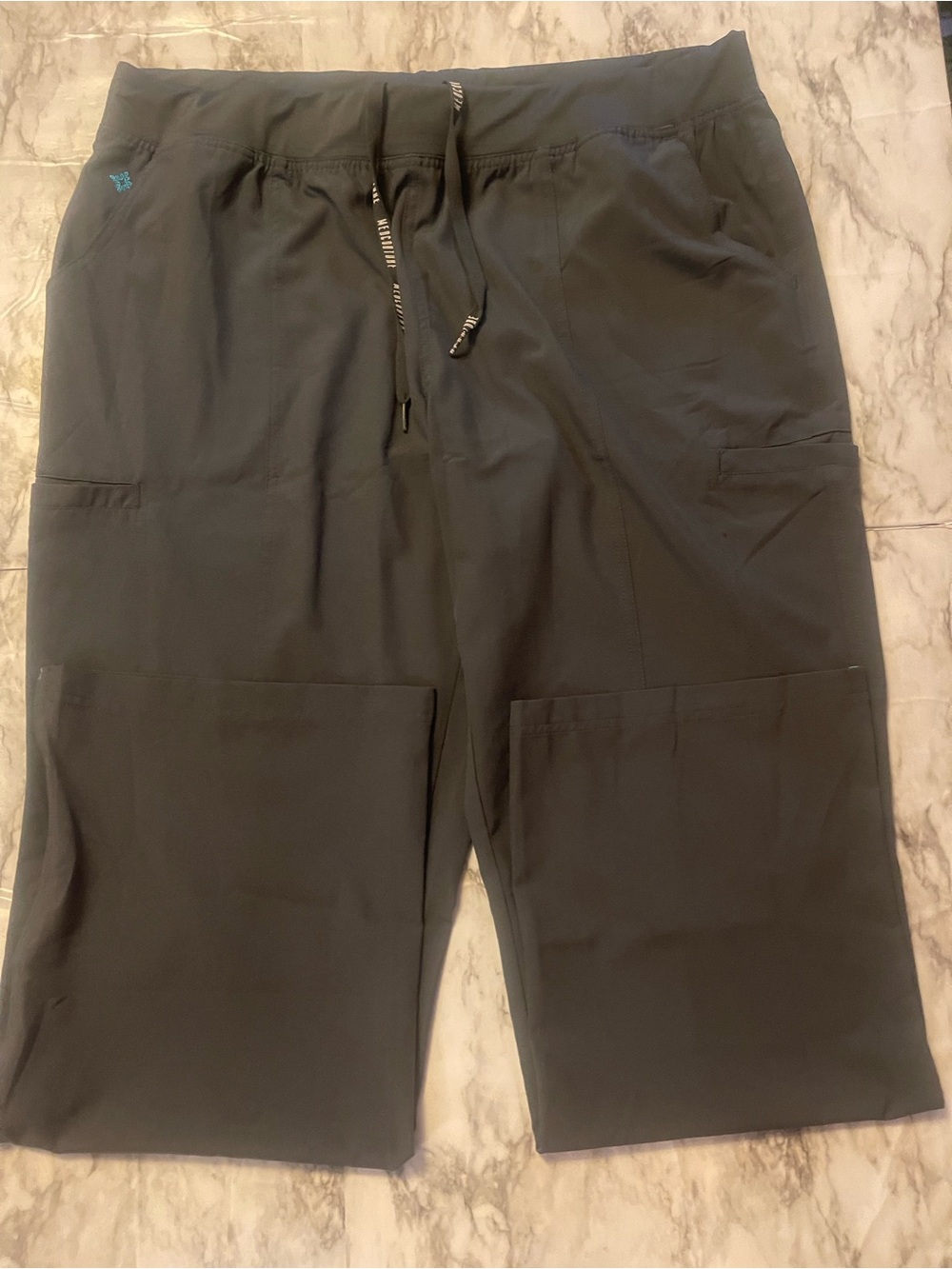 Women’s Med Couture Dark Gray Scrub Pants